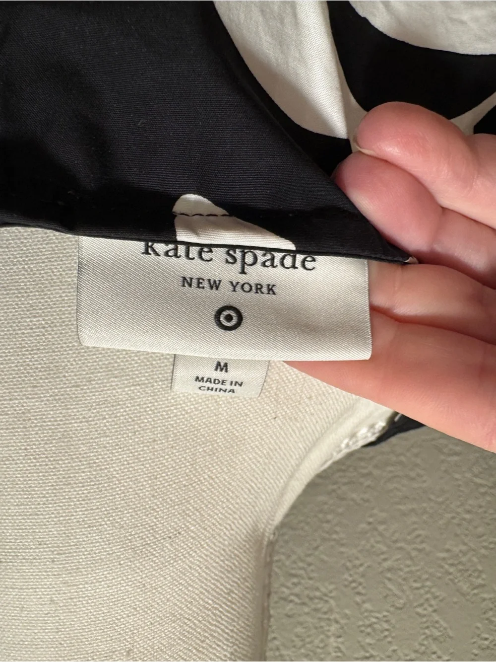 Kate Spade X Target Black and White Floral Shell Top and Matching Midi Skirt